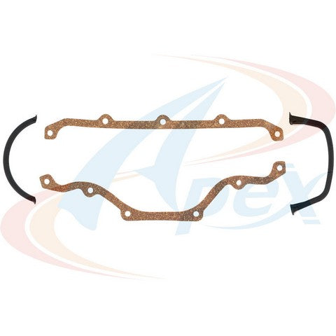 APEX Automobile Parts Inc Engine Oil Pan Gasket Set P/N:AOP1102 Fits: Chrysler Laser, Chrysler Lebaron, Chrysler New Yorker, Chrysler TOWN & COUNTRY, Dodge 600, Dodge Aries, Dodge Daytona, Dodge Grand Caravan, Dodge Lancer, Plymouth Caravelle - Image 1
