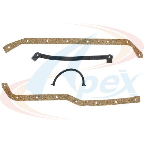 APEX Automobile Parts Inc Engine Oil Pan Gasket Set P/N:AOP342 Fits: Buick Century, Buick Skylark, Chevrolet Astro, Chevrolet Camaro, Chevrolet Celebrity, Chevrolet Citation Ii, Chevrolet Llv, Chevrolet S10, Chevrolet S10 Blazer - Image 1