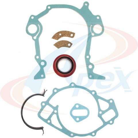 APEX Automobile Parts Inc Engine Timing Cover Gasket Set P/N:ATC11130 Fits: Ford E-250 Econoline Club Wagon, Ford E-350 Econoline, Ford E-350 Econoline Club Wagon, Ford F-250, Ford F-250 Hd, Ford F-350, Ford F-53 Motorhome Chassis - Image 1