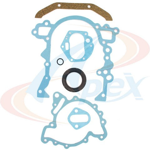 APEX Automobile Parts Inc Engine Timing Cover Gasket Set P/N:ATC3540 Fits: Buick Century, Buick Electra, Buick Lesabre, Buick Regal, Buick Riviera, Buick Skyhawk, Buick Skylark, Cadillac Deville, Cadillac Eldorado, Cadillac Fleetwood - Image 1