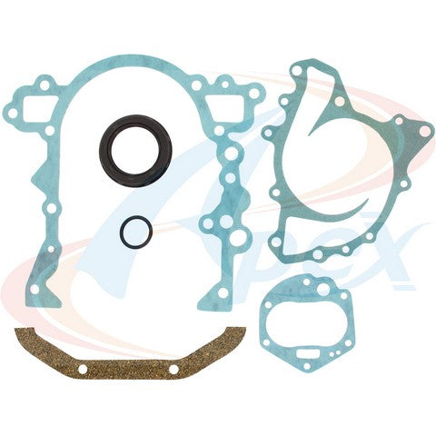 APEX Automobile Parts Inc Engine Timing Cover Gasket Set P/N:ATC3542 Fits: Buick Century 85-82, Buick Electra 1985, Oldsmobile 98 1985, Oldsmobile Cutlass Ciera 85-82 - Image 1