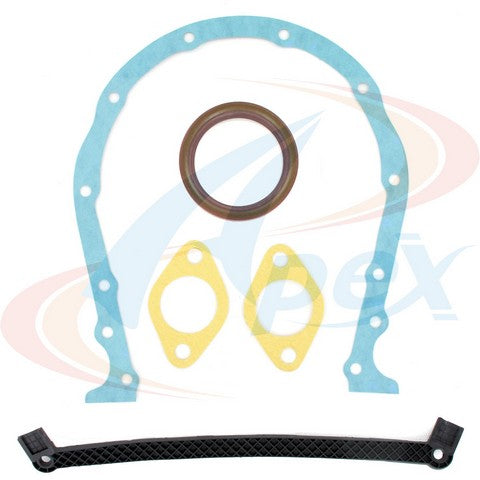 APEX Automobile Parts Inc Engine Timing Cover Gasket Set P/N:ATC3780 Fits: Chevrolet C10, Chevrolet C10 Suburban, Chevrolet C1500, Chevrolet C20, Chevrolet C20 Suburban, Chevrolet C2500, Chevrolet C2500 Suburban, Chevrolet C30, Chevrolet C3500 - Image 1