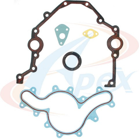 APEX Automobile Parts Inc Engine Timing Cover Gasket Set P/N:ATC4650 Fits: Ford Explorer, Ford Explorer Sport Trac, Ford Mustang, Ford Ranger, Land Rover Lr3, Mazda B4000, Mercury Mountaineer - Image 1