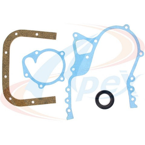 APEX Automobile Parts Inc Engine Timing Cover Gasket Set P/N:ATC8030 Fits: Toyota Carina 73-71, Toyota Corolla 82-71 - Image 1