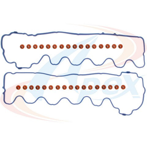 APEX Automobile Parts Inc Engine Valve Cover Gasket Set P/N:AVC1123S Fits: Ford F-250 Super Duty, Ford F-350 Super Duty, Ford F-450 Super Duty, Ford F-53 Motorhome Chassis, Ford F-550 Super Duty - Image 1