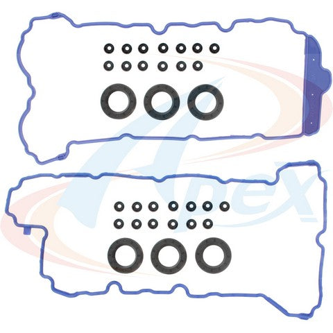 APEX Automobile Parts Inc Engine Valve Cover Gasket Set P/N:AVC1317S Fits: Buick Enclave, Buick Lacrosse, Cadillac Cts, Cadillac Srx, Cadillac Sts, Chevrolet Camaro, Chevrolet Caprice, Chevrolet Captiva Sport, Chevrolet Equinox, Chevrolet Impala - Image 1