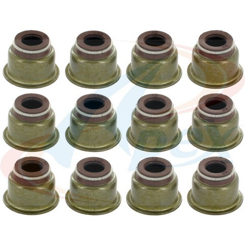 APEX Automobile Parts Inc Engine Valve Stem Oil Seal Set P/N:AVS8042 Fits: Toyota Land Cruiser 92-85 - Image 1