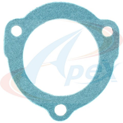 APEX Automobile Parts Inc Engine Coolant Outlet Gasket P/N:AWO2114 Fits: Ford Escort 87-84, Ford Ranger 84-83, Ford Tempo 86-84, Mazda B2200 84-82, Mercury Lynx 87-84 - Image 1