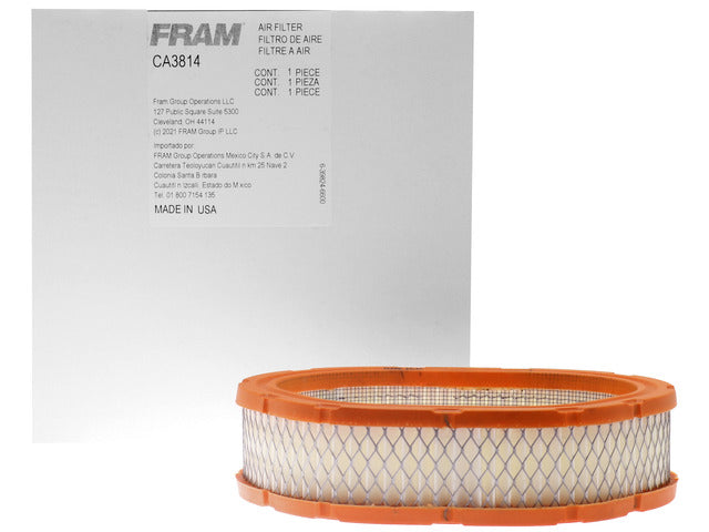 FRAM Engine Air Filter P/N:CA3814 Fits: Chrysler Daytona, Chrysler Dynasty, Chrysler Executive Limousine, Chrysler Laser, Chrysler Lebaron, Chrysler New Yorker, Chrysler TOWN & COUNTRY, Dodge 600, Dodge Aries, Dodge Daytona - Image 2