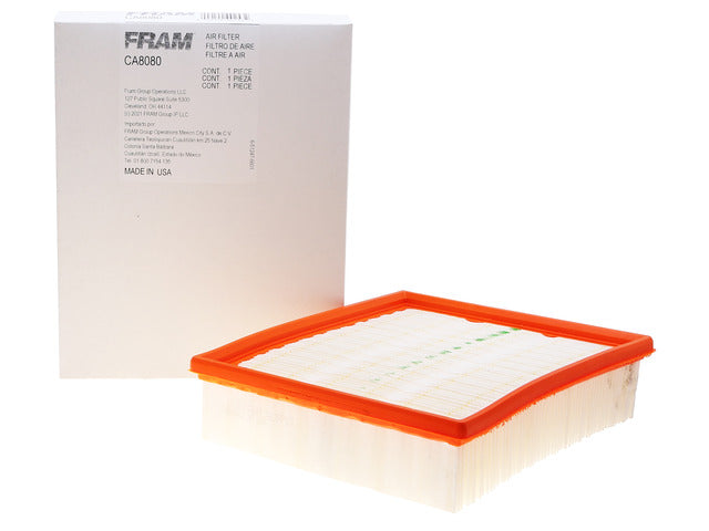 FRAM Engine Air Filter P/N:CA8080 Fits: Audi A4 01-96, Audi A4 Quattro 01-96, Audi A6 04-98, Audi A6 Quattro 04-98, Audi Allroad Quattro 05-01, Audi S4 02-00, Audi S6 03-02, Volkswagen Passat 05-98 - Image 3