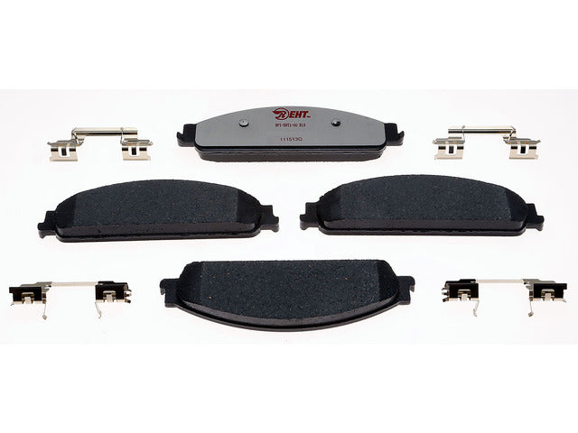 Raybestos Brakes Disc Brake Pad Set P/N:EHT1070H Fits: Ford Five Hundred 07-05, Ford Freestyle 07-05, Ford Taurus 09-08, Ford Taurus X 09-08, Mercury Montego 07-05, Mercury Sable 09-08 - Image 1
