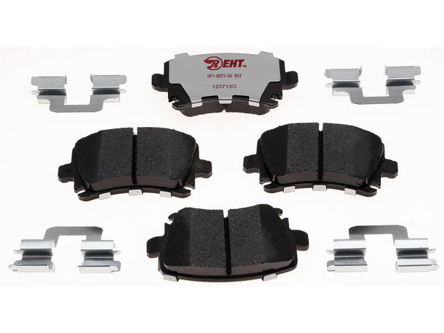 Raybestos Brakes Disc Brake Pad Set P/N:EHT1108H Fits: Audi A3, Audi A3 Quattro, Audi A4, Audi A4 Quattro, Audi A6, Audi A6 Quattro, Audi S6, Audi Tt, Audi Tt Quattro - Image 1