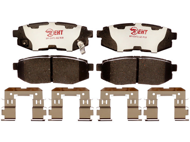Raybestos Brakes Disc Brake Pad Set P/N:EHT1124H Fits: Scion Fr-s, Subaru B9 Tribeca, Subaru Brz, Subaru Forester, Subaru Legacy, Subaru Outback, Subaru Tribeca, Subaru Wrx, Toyota 86, Toyota Gr86 - Image 1