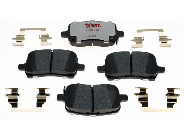 Raybestos Brakes Disc Brake Pad Set P/N:EHT1160H Fits: Chevrolet Cobalt 2008, Chevrolet Hhr 11-06, Chevrolet Malibu 12-04, Pontiac G5 09-07, Pontiac G6 10-06, Saturn Aura 09-07 - Image 1