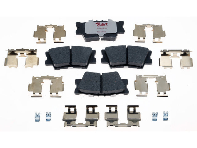 Raybestos Brakes Disc Brake Pad Set P/N:EHT1212H Fits: Lexus Es300h 18-13, Lexus Es350 18-07, Lexus Hs250h 12-10, Pontiac Vibe 10-09, Toyota Avalon 18-08, Toyota Camry 23-07, Toyota Matrix 13-09, Toyota Rav4 18-06 - Image 1