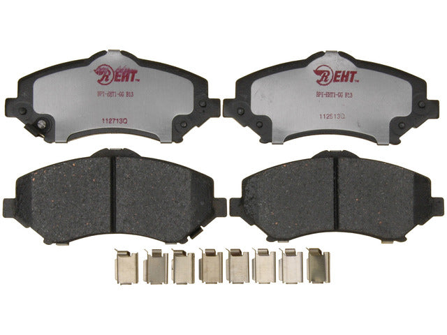 Raybestos Brakes Disc Brake Pad Set P/N:EHT1273H Fits: Chrysler TOWN & COUNTRY 11-08, Dodge Grand Caravan 11-08, Dodge Journey 11-09, Dodge Nitro 11-07, Jeep Liberty 12-08, Jeep Wrangler 17-07, Jeep Wrangler Jk 2018, Volkswagen Routan 14-09 - Image 1