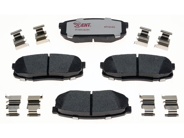 Raybestos Brakes Disc Brake Pad Set P/N:EHT1304H Fits: Lexus Lx570 11-08, Lexus Lx570 21-13, Toyota Land Cruiser 11-08, Toyota Land Cruiser 21-13, Toyota Sequoia 22-08, Toyota Tundra 21-07 - Image 1