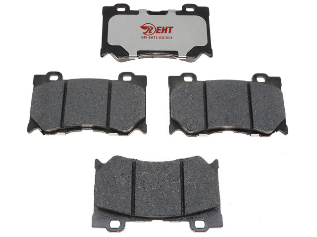 Raybestos Brakes Disc Brake Pad Set P/N:EHT1346 Fits: Infiniti Fx50, Infiniti G37, Infiniti M37, Infiniti M56, Infiniti Q50, Infiniti Q60, Infiniti Q70, Infiniti Q70l, Infiniti Qx70, Nissan 370z, Nissan Z - Image 1