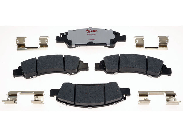 Raybestos Brakes Disc Brake Pad Set P/N:EHT1367H Fits: Cadillac Escalade, Cadillac Escalade Esv, Cadillac Escalade Ext, Chevrolet Avalanche, Chevrolet Express 1500, Chevrolet Silverado 1500, Chevrolet Suburban 1500, Chevrolet Tahoe, GMC Savana 1500 - Image 1