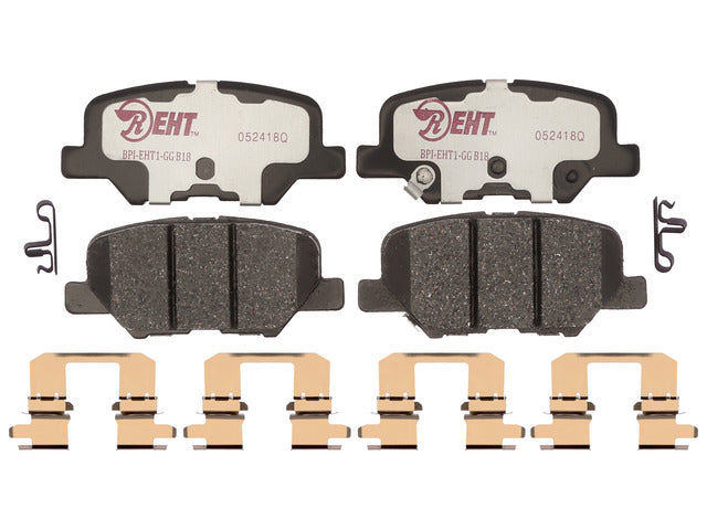 Raybestos Brakes Disc Brake Pad Set P/N:EHT1679H Fits: Mazda 3 16-14, Mazda 3 Sport 2014, Mazda 6 15-14, Mitsubishi Outlander 19-14, Mitsubishi Outlander Sport 24-13, Mitsubishi Rvr 24-13 - Image 1