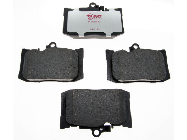 Raybestos Brakes Disc Brake Pad Set P/N:EHT1686 Fits: Lexus Gs300 19-18, Lexus Gs350 20-13, Lexus Gs450h 18-15, Lexus Is500 24-22, Lexus Rc200t 2017, Lexus Rc300 23-16, Lexus Rc350 23-15 - Image 1