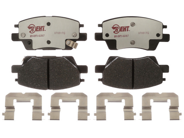 Raybestos Brakes Disc Brake Pad Set P/N:EHT1844H Fits: Chevrolet Bolt Euv 23-22, Chevrolet Bolt Ev 23-17, Chevrolet Cruze 19-16, Chevrolet Volt 19-16 - Image 1