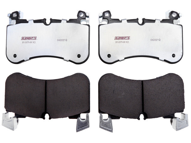 Raybestos Brakes Disc Brake Pad Set P/N:EHT2184 Fits: Land Rover Defender 110 24-20, Land Rover Defender 130 24-23, Land Rover Defender 90 24-21, Land Rover Discovery 24-18, Land Rover Range Rover 22-18, Land Rover Range Rover Sport 22-18 - Image 1