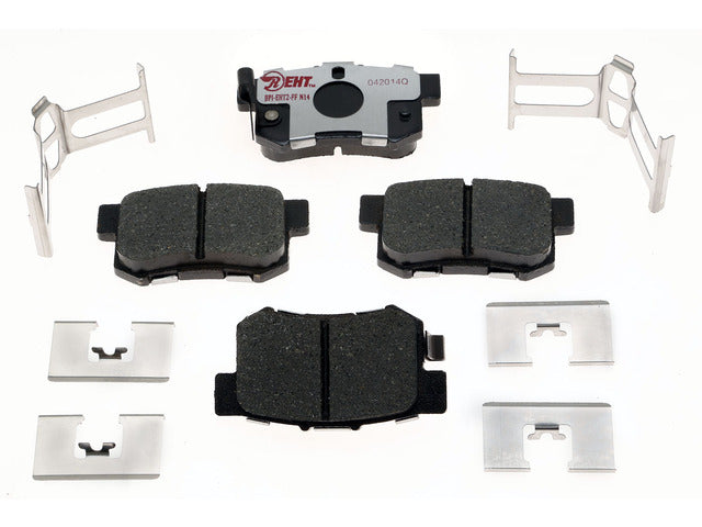 Raybestos Brakes Disc Brake Pad Set P/N:EHT536H Fits: Acura Cl 03-01, Acura Legend 95-91, Acura Rdx 12-07, Acura Rl 04-96, Acura Tl 08-99, Honda Cr-v 04-02, Honda Element 11-03, Honda Odyssey 98-95, Isuzu Oasis 99-96 - Image 1
