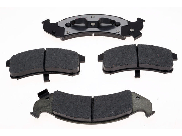 Raybestos Brakes Disc Brake Pad Set P/N:EHT623 Fits: Buick Lesabre, Buick Park Avenue, Buick Riviera, Cadillac Deville, Cadillac Eldorado, Cadillac Seville, Chevrolet Camaro, Chevrolet Lumina Apv, Oldsmobile 88, Oldsmobile 98 - Image 1
