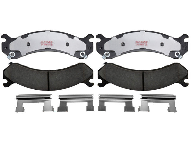 Raybestos Brakes Disc Brake Pad Set P/N:EHT784H Fits: Cadillac Deville, Cadillac Dts, Chevrolet Avalanche 2500, Chevrolet Express 2500, Chevrolet Express 3500, Chevrolet Express 4500, Chevrolet Silverado 1500, Chevrolet Silverado 1500 Classic - Image 1