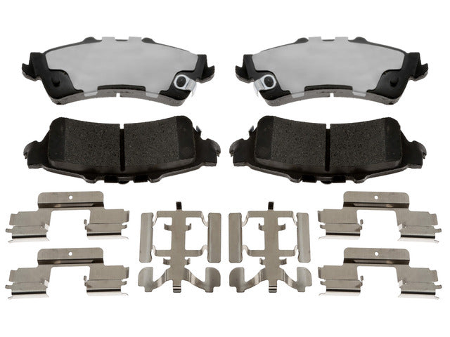 Raybestos Brakes Disc Brake Pad Set P/N:EHT792H Fits: Cadillac 60 Special, Cadillac Deville, Cadillac Dts, Chevrolet Astro, Chevrolet Silverado 1500, Chevrolet Silverado 1500 Classic, Chevrolet Suburban 1500, Chevrolet Tahoe, GMC C3500, GMC Safari - Image 1