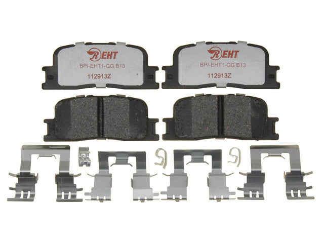 Raybestos Brakes Disc Brake Pad Set P/N:EHT885H Fits: Lexus Es300 03-02, Lexus Es330 06-04, Toyota Camry 06-02, Toyota Highlander 03-01 - Image 1