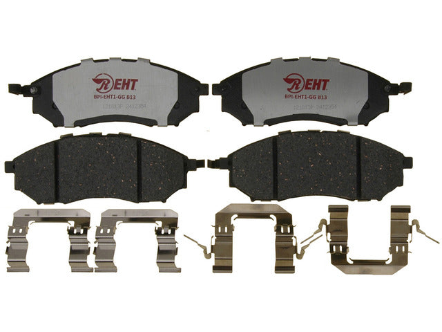 Raybestos Brakes Disc Brake Pad Set P/N:EHT888AH Fits: Infiniti Ex35, Infiniti Fx35, Infiniti Fx37, Infiniti Fx45, Infiniti G25, Infiniti G35, Infiniti G37, Infiniti M35, Infiniti M35h, Infiniti M37 - Image 1