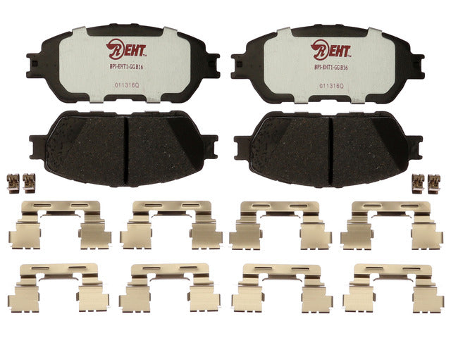 Raybestos Brakes Disc Brake Pad Set P/N:EHT906AH Fits: Lexus Es330 06-04, Toyota Avalon 07-05, Toyota Camry 06-05, Toyota Sienna 10-04, Toyota Solara 08-04, Toyota Tacoma 15-05 - Image 1