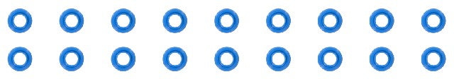 FEL-PRO Engine Valve Cover Grommet Set P/N:ES 72252-1 - Image 1