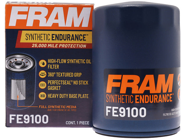 FRAM Engine Oil Filter P/N:FE9100 Fits: Chevrolet C4500 Kodiak, Chevrolet C5500 Kodiak, Chevrolet Express 2500, Chevrolet Express 3500, Chevrolet Express 4500, Chevrolet Silverado 2500 Hd, Chevrolet Silverado 2500 Hd Classic, Chevrolet Silverado 3500 - Image 5