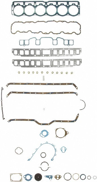 FEL-PRO Engine Complete Overhaul Gasket Set P/N:FS 8169 PT-4 Fits: Am General Dj5, Am General Fj8, American Motors Ambassador, American Motors American, American Motors Amx, American Motors Classic, American Motors Concord, American Motors Eagle - Image 1