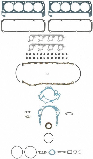FEL-PRO Engine Complete Overhaul Gasket Set P/N:FS 8347 PT Fits: Detomaso Pantera, Ford Bronco, Ford Country Sedan, Ford Country Squire, Ford Custom, Ford Custom 500, Ford E-100 Econoline, Ford E-250 Econoline, Ford E-250 Econoline Club Wagon - Image 1