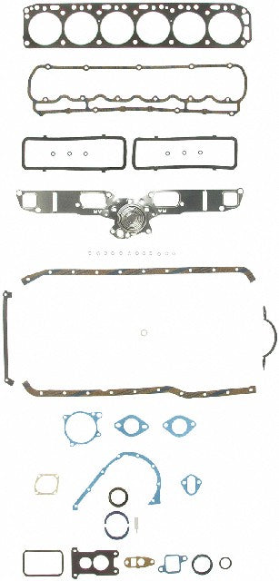 FEL-PRO Engine Complete Overhaul Gasket Set P/N:FS 8695 PT Fits: Chevrolet C10, Chevrolet C10 Suburban, Chevrolet C20, Chevrolet C30, Chevrolet G10, Chevrolet G20, Chevrolet G30, Chevrolet K10, Chevrolet K10 Suburban, Chevrolet K20 - Image 1
