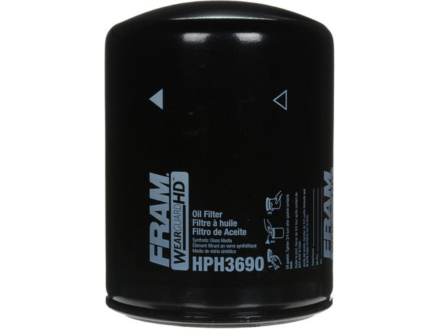 FRAM Engine Oil Filter P/N:HPH3690FP Fits: Chevrolet Lcf 4500hd, Chevrolet Lcf 4500xd, Chevrolet Lcf 5500hd, Chevrolet Lcf 5500xd, Chevrolet Lcf 6500xd, Chevrolet W3500 Tiltmaster, Chevrolet W4500 Tiltmaster, Chevrolet W5500 Tiltmaster - Image 2