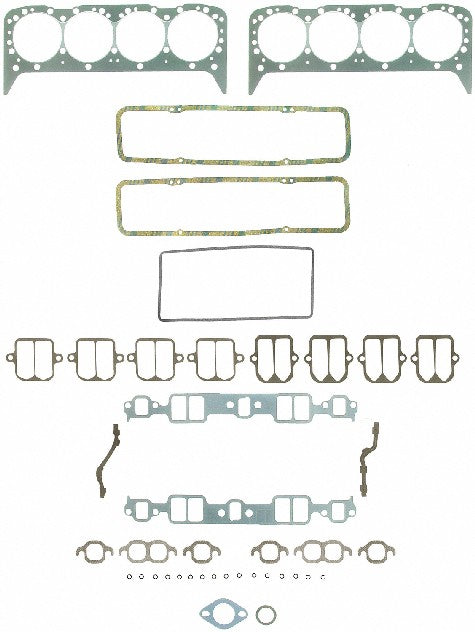 FEL-PRO Engine Cylinder Head Gasket Set P/N:HS 7733 PT-8 Fits: Chevrolet Bel Air, Chevrolet Biscayne, Chevrolet Brookwood, Chevrolet Corvette, Chevrolet Del Ray, Chevrolet Impala, Chevrolet Kingswood, Chevrolet Nomad, Chevrolet One-fifty Series - Image 1