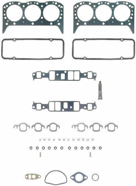 FEL-PRO Engine Cylinder Head Gasket Set P/N:HS 8721 PT Fits: Checker Marathon, Chevrolet Camaro, Chevrolet Caprice, Chevrolet El Camino, Chevrolet Impala, Chevrolet Malibu, Chevrolet Monte Carlo, GMC Caballero, Pontiac Catalina, Pontiac Grand Lemans - Image 1