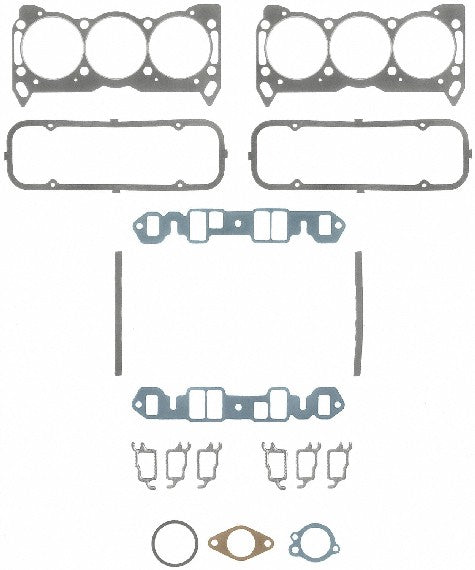 FEL-PRO Engine Cylinder Head Gasket Set P/N:HS 8723 PT-7 Fits: Buick Skylark, Buick Special, Buick Sportwagon, Jeep Cj3, Jeep Cj5, Jeep Cj6, Jeep Commando, Jeep Dispatcher, Jeep Dj5, Jeep Dj6, Jeep Jeepster, Jeep Universal Truck, Oldsmobile F85 - Image 1
