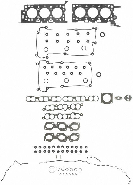 FEL-PRO Engine Cylinder Head Gasket Set P/N:HS 9038 PT Fits: Ford Contour 00-95, Mazda Mpv 01-00, Mercury Cougar 00-99, Mercury Mystique 00-95 - Image 1