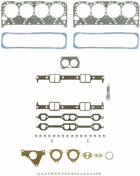 FEL-PRO Engine Cylinder Head Gasket Set P/N:HS 9966 PT Fits: Buick Commercial Chassis, Buick Roadmaster, Cadillac Commercial Chassis, Cadillac Fleetwood, Chevrolet Camaro, Chevrolet Caprice, Chevrolet Commercial Chassis, Chevrolet Impala - Image 1