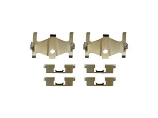 Dorman - First Stop Disc Brake Hardware Kit P/N:HW13340 Fits: Hyundai Elantra 06-94, Hyundai Sonata 98-95, Hyundai Tiburon 01-97, Hyundai Tiburon 08-03, Kia Spectra 09-05, Nissan Maxima 90-89, Nissan Stanza 92-90 - Image 1