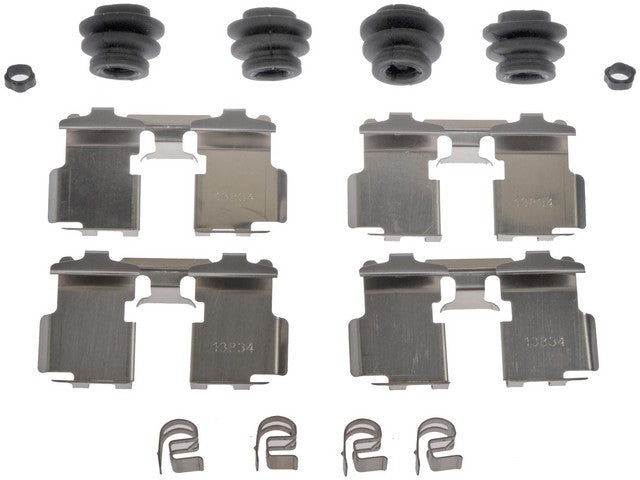 Dorman - First Stop Disc Brake Hardware Kit P/N:HW13931 Fits: Lexus Es300h 18-13, Lexus Es350 18-13, Pontiac Vibe 10-09, Toyota Avalon 18-08, Toyota Camry 18-15, Toyota Matrix 13-09 - Image 1