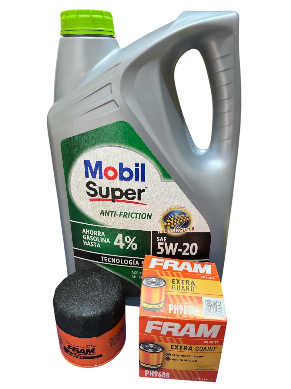 Cambio de aceite Mobil Super Hyundai Sonata 2.4L 2006 al 2010