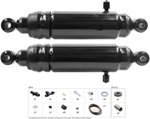 Monroe Shocks & Struts Air Shock Absorber P/N:MA727 Fits: Buick Century, Buick Limited, Buick Roadmaster, Buick Special, Buick Super, Chevrolet C10 Panel, Chevrolet C10 Pickup, Chevrolet C20 Panel, Chevrolet C20 Pickup, Chevrolet Luv - Image 1