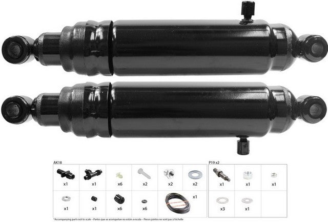 Monroe Shocks & Struts Air Shock Absorber P/N:MA743 Fits: Chevrolet Blazer, Chevrolet C10, Chevrolet C10 Pickup, Chevrolet C10 Suburban, Chevrolet C20, Chevrolet C20 Pickup, Chevrolet C20 Suburban, Chevrolet K10, Chevrolet K10 Pickup - Image 1